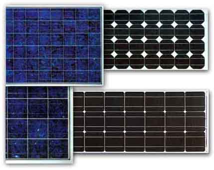 Esempi per celle solari d'uso commerciale 
